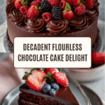 Flourless Chocolate Cake Recipe