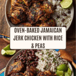 Jamaican Jerk Chicken with Rice and Peas Recipe