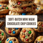 Soft-Batch Mini M&M Chocolate Chip Cookies Recipe