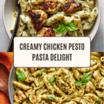 Creamy Chicken Pesto Pasta Recipe