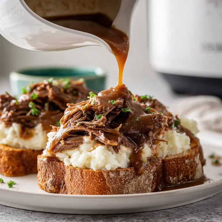 Hot Roast Beef Sandwiches Recipe