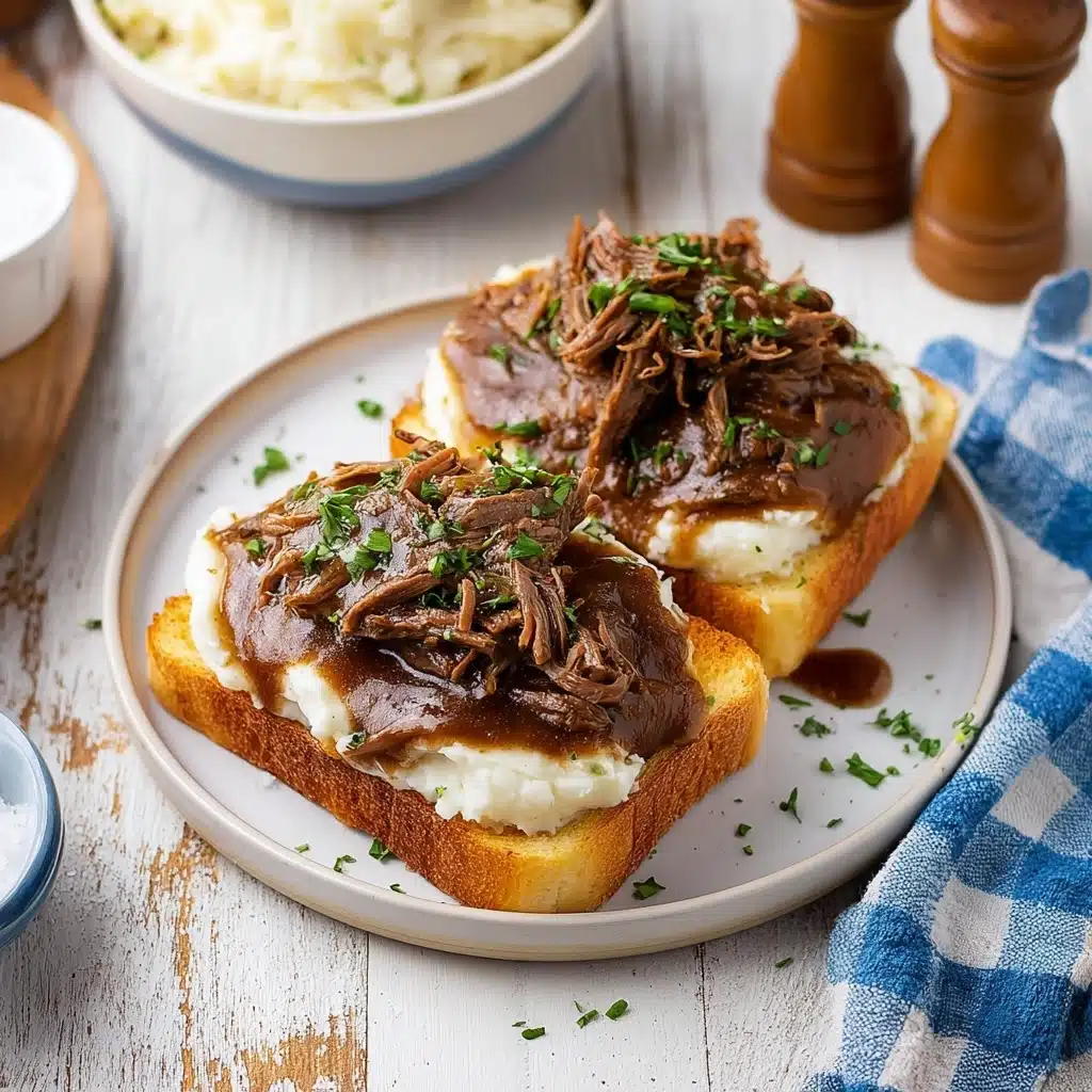 Hot Roast Beef Sandwiches Recipe - Recipe Image