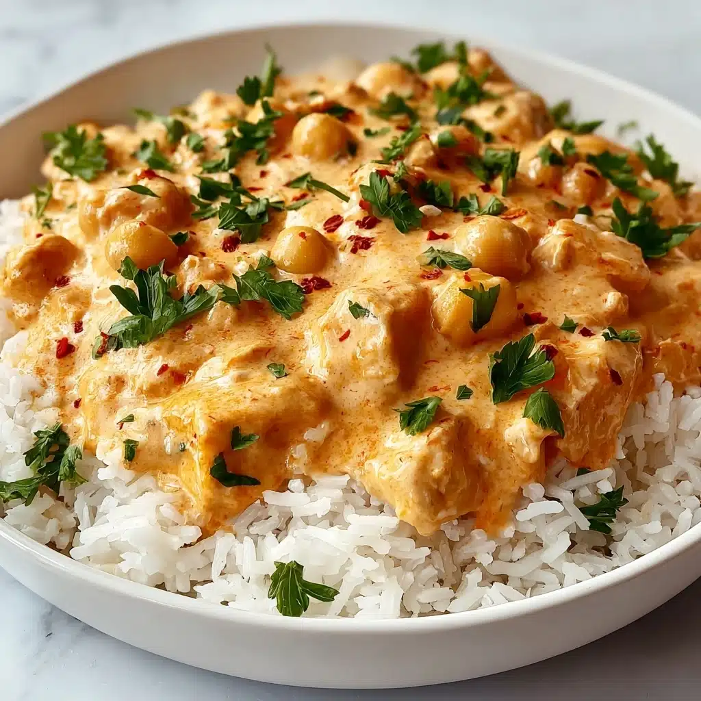 Creamy Smothered Chicken and Rice Recipe - Recipe Image
