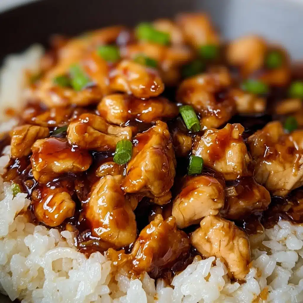 Honey BBQ Chicken Rice Recipe - Recipe Image