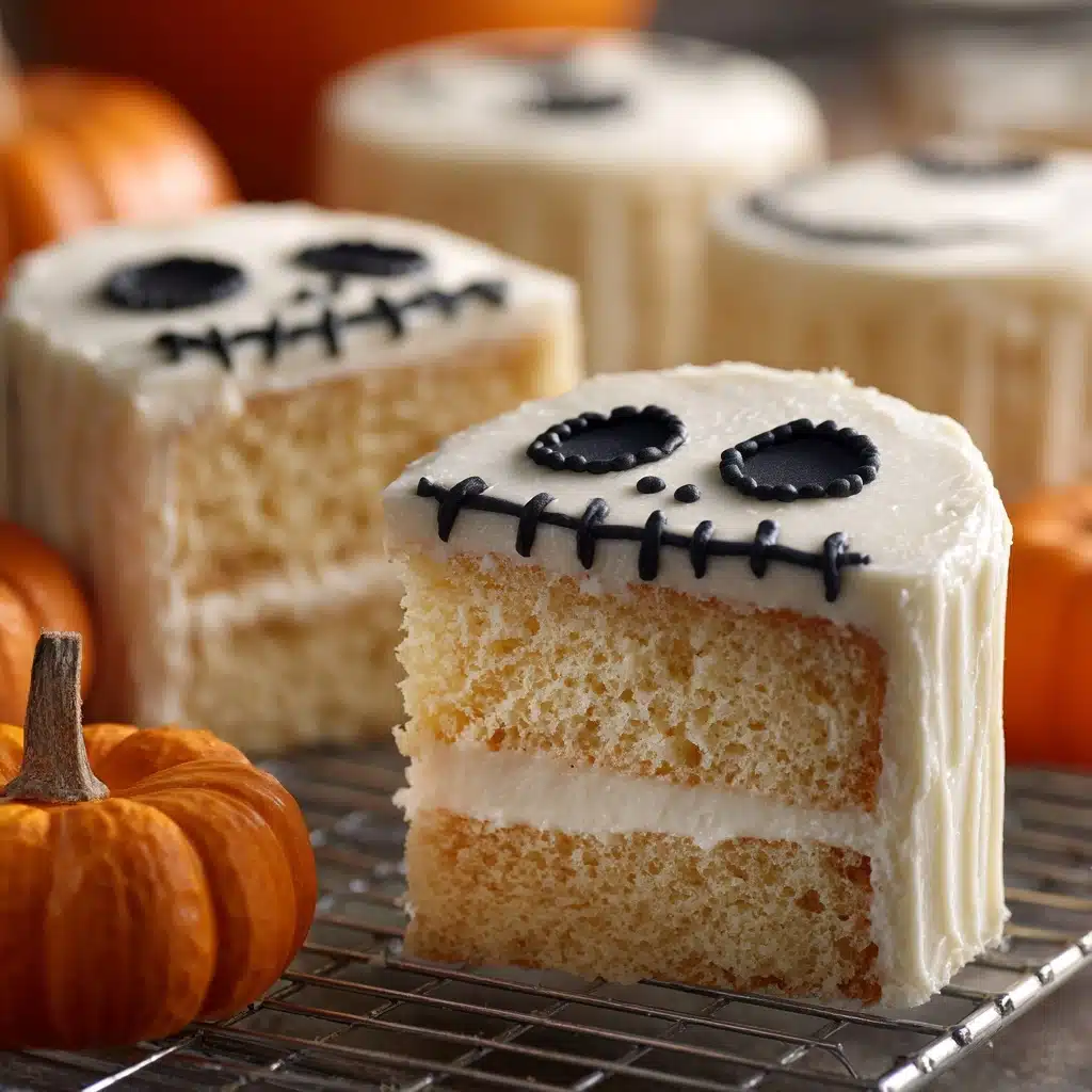 Jack Skellington Cakes Recipe - Recipe Image