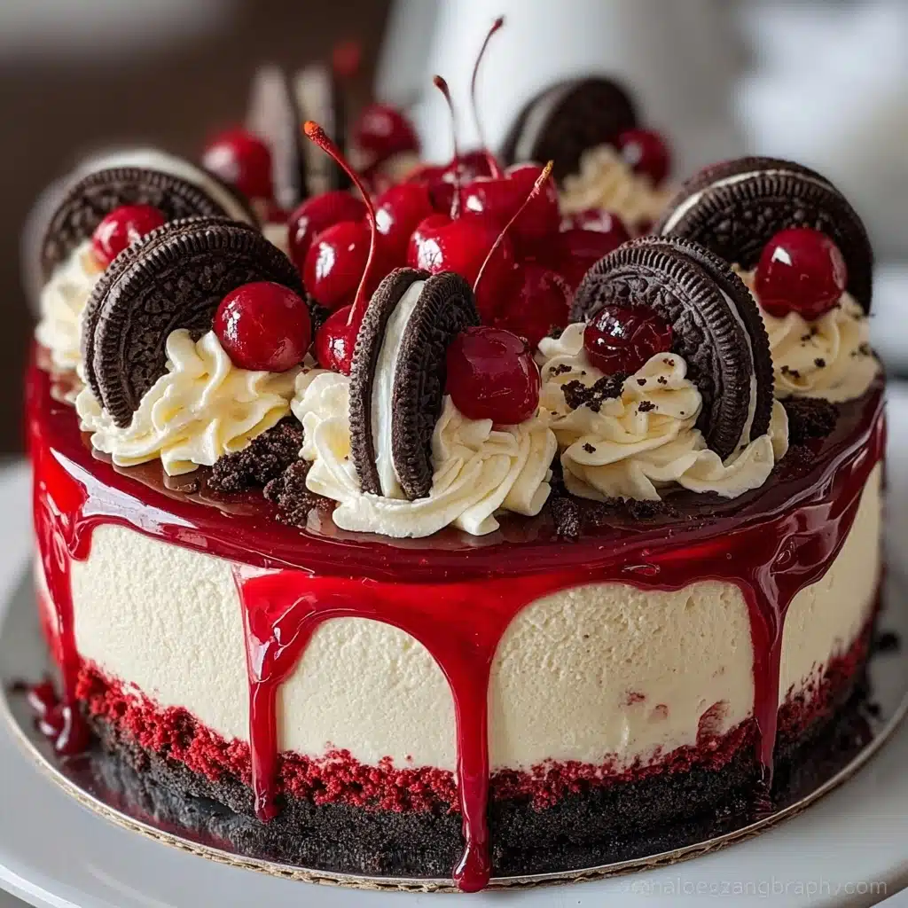 Red Velvet Oreo Cheesecake Recipe