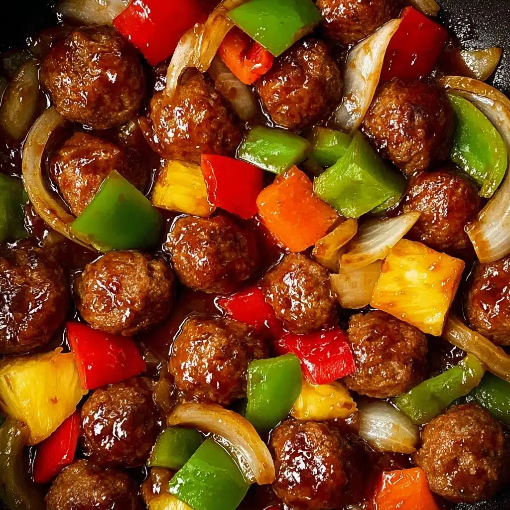 Sweet And Sour Meatballs Recipe - Recipe Image