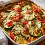 Mediterranean Chicken Zucchini Bake Recipe