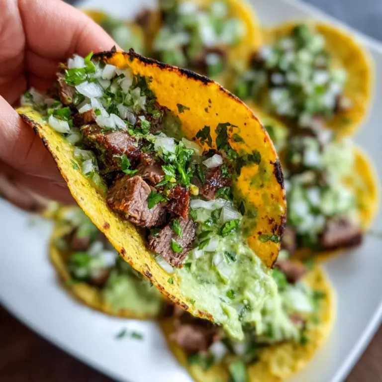 Grilled Steak Tacos with Avocado Salsa Recipe
