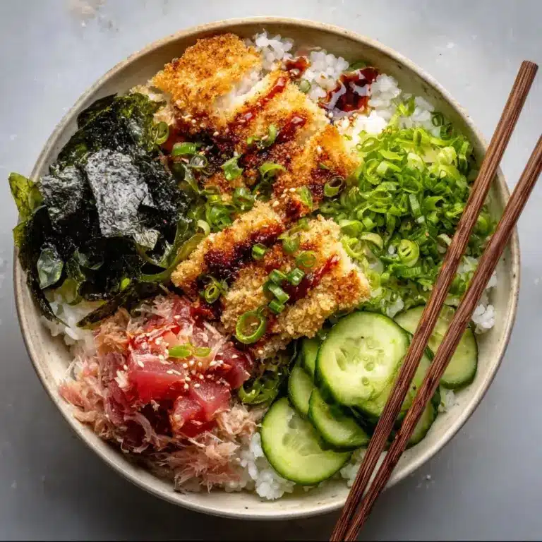 Tuna Sushi Bowl Recipe