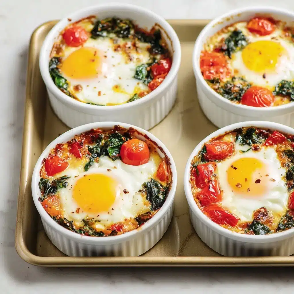 Baked Feta Eggs Recipe - Recipe Image