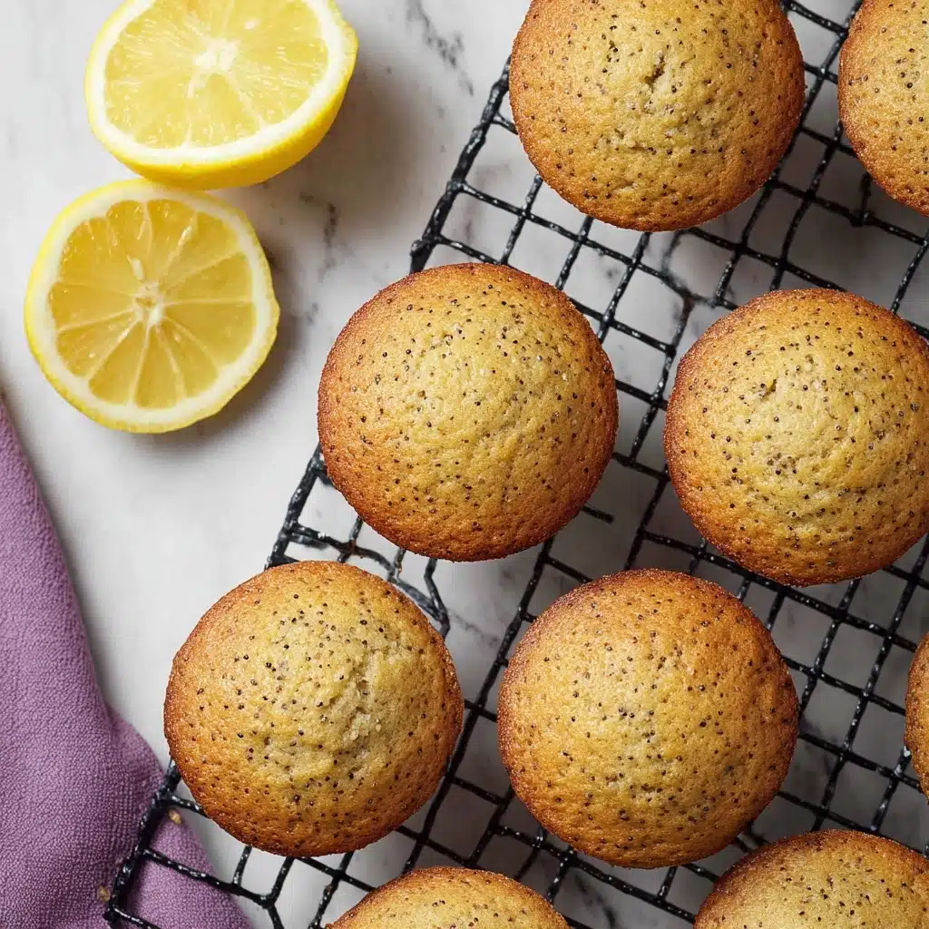Lemon Chia Oat Muffins (gluten-free, dairy-free, flourless) Recipe - Recipe Image