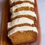 Pumpkin Bread with Cream Cheese Frosting Recipe