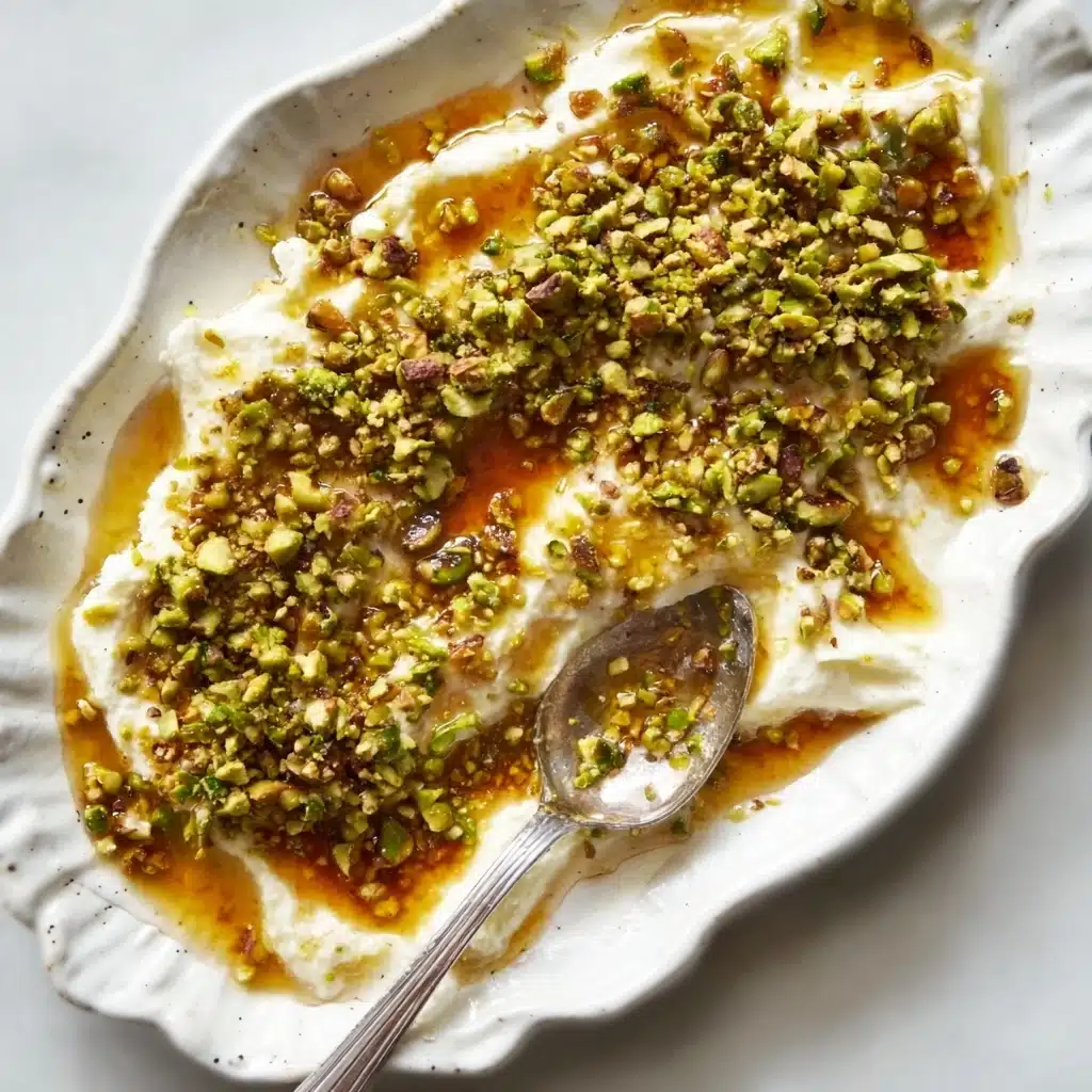 Boursin Appetizer with Pistachios and Honey Recipe - Recipe Image