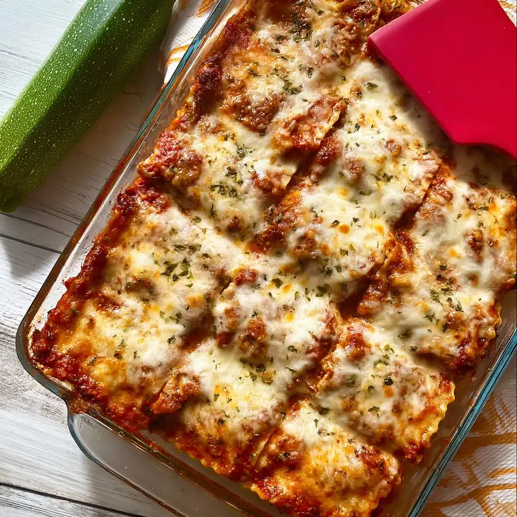 Zucchini Pizza Casserole | Low-Carb & Gluten-Free Recipe - Recipe Image