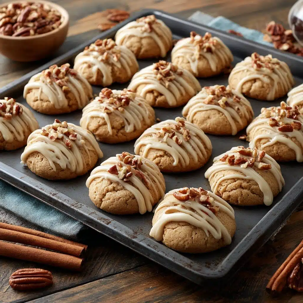 Maple Pecan Pumpkin Cookies Recipe - Recipe Image