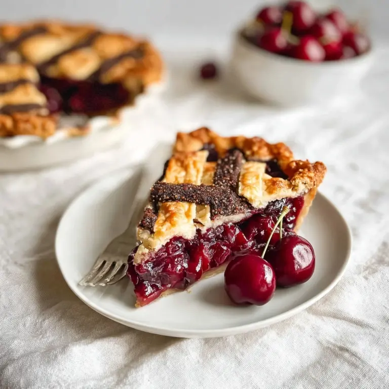 Chocolate Cherry Pie Recipe