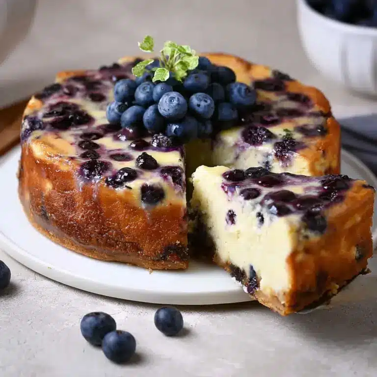 Easy Blueberry Yogurt Cake Recipe