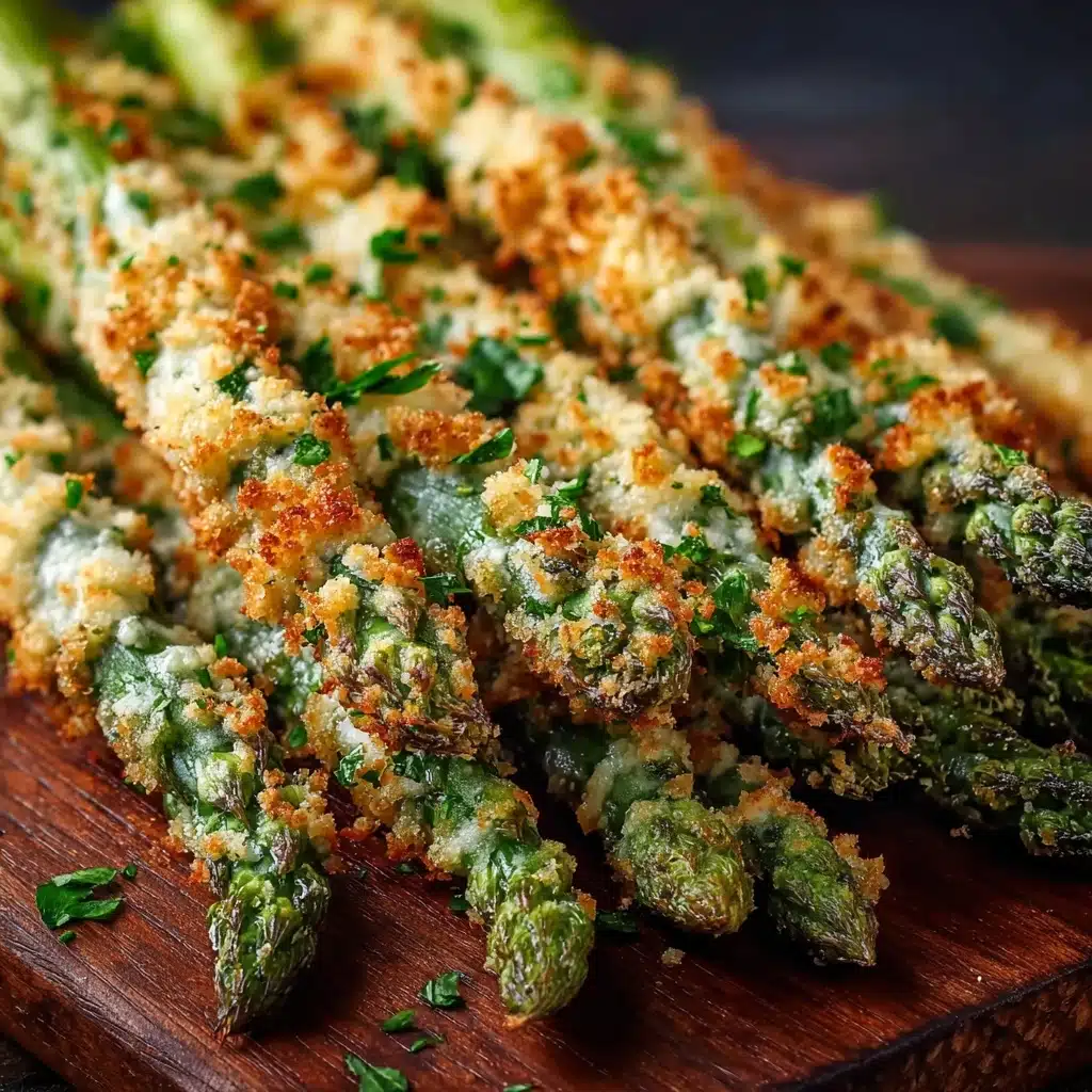 Crispy Asparagus Asiago Spears Recipe - Recipe Image