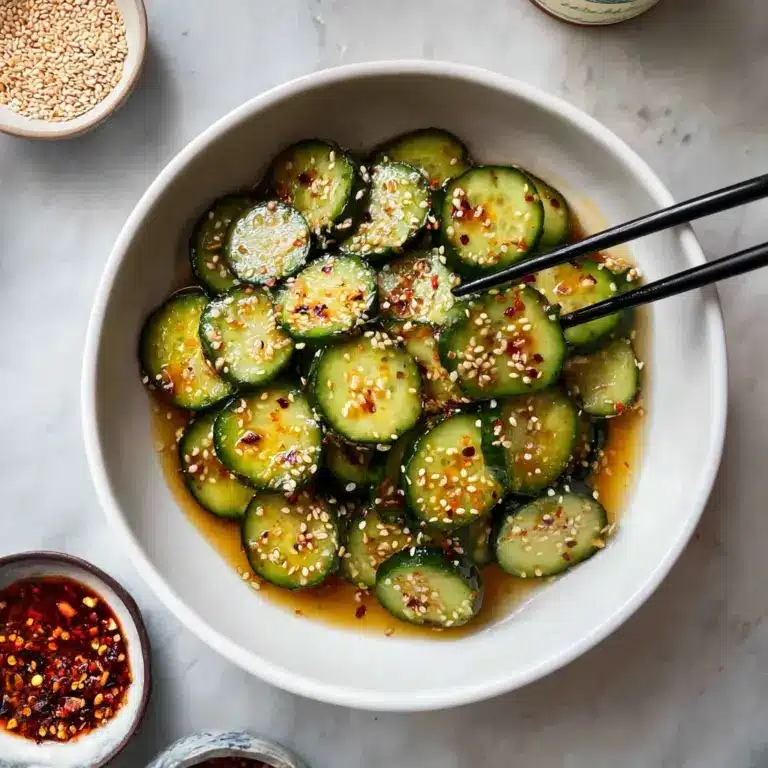 Spicy Asian Cucumber Salad Recipe