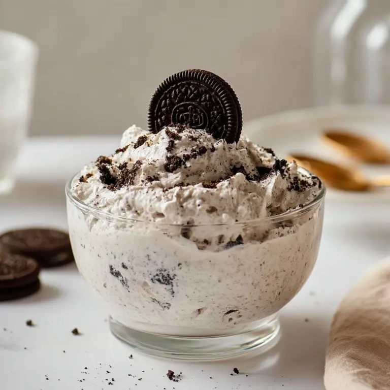 Oreo Fluff with Cream Cheese and Cool Whip Recipe