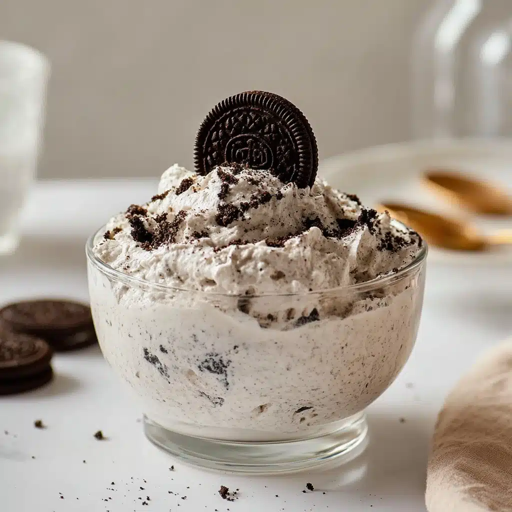 Oreo Fluff with Cream Cheese and Cool Whip Recipe - Recipe Image