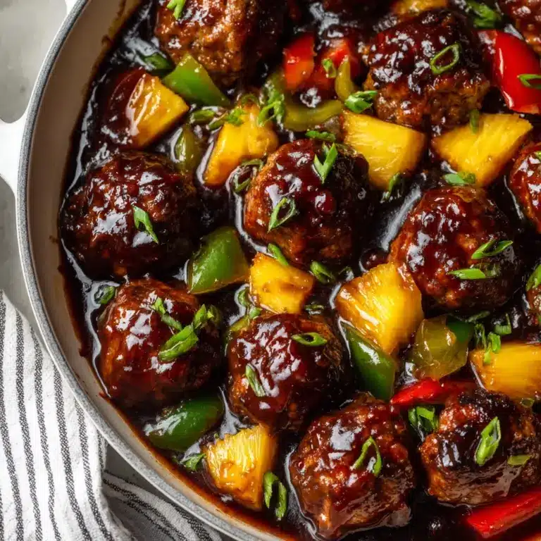 Hawaiian Meatballs Recipe