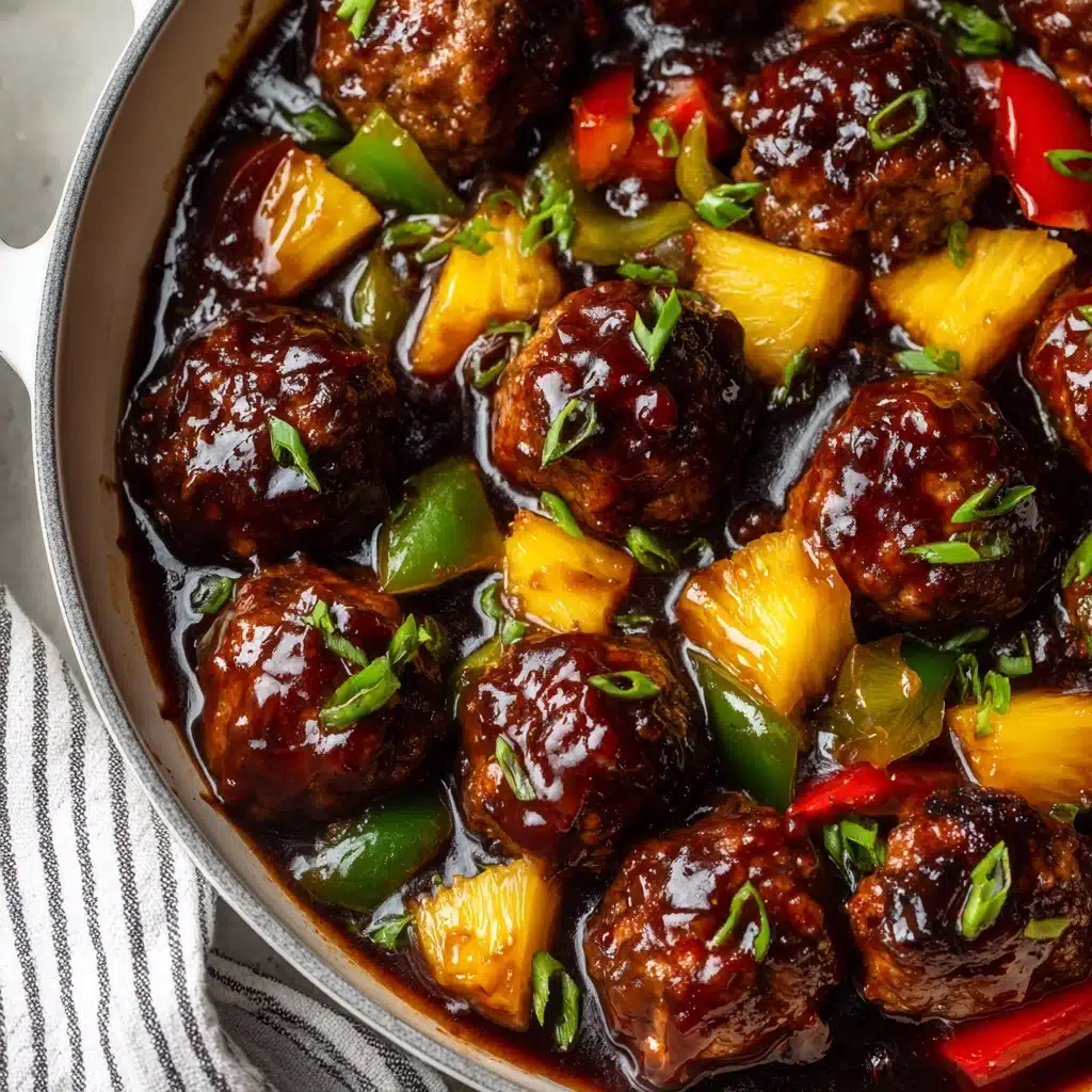 Hawaiian Meatballs Recipe - Recipe Image