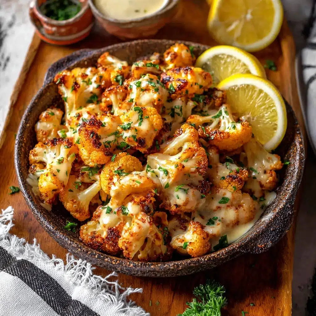 Moroccan Cauliflower with Tahini-Honey Recipe