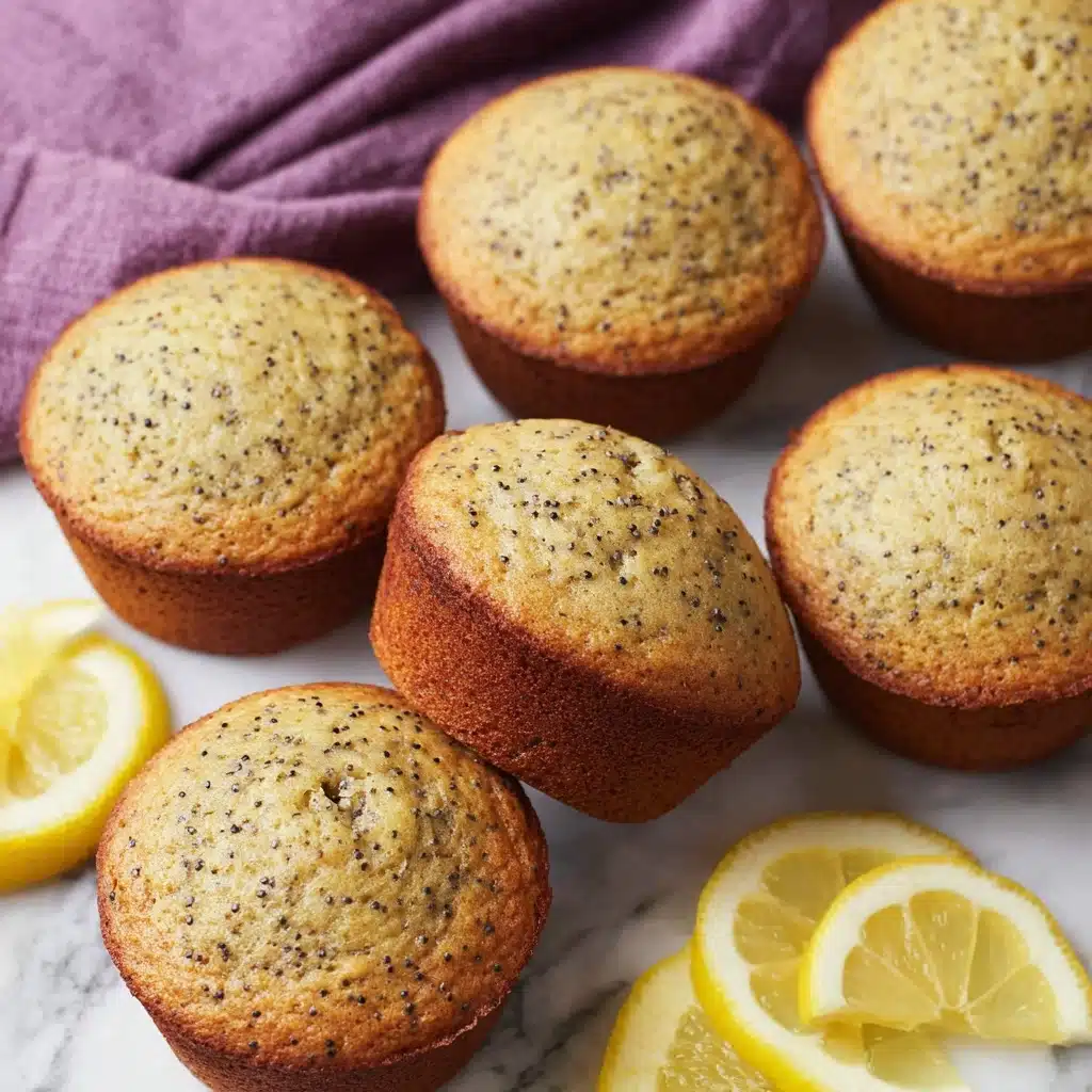 Lemon Chia Oat Muffins (gluten-free, dairy-free, flourless) Recipe