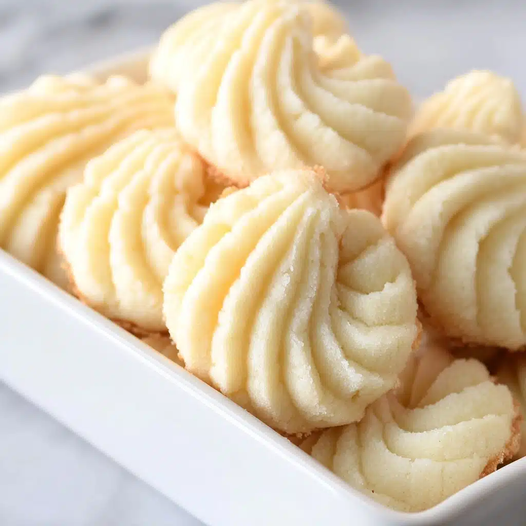 Korean White Bean Paste Cookies (Sangtugwaja) Recipe - Recipe Image