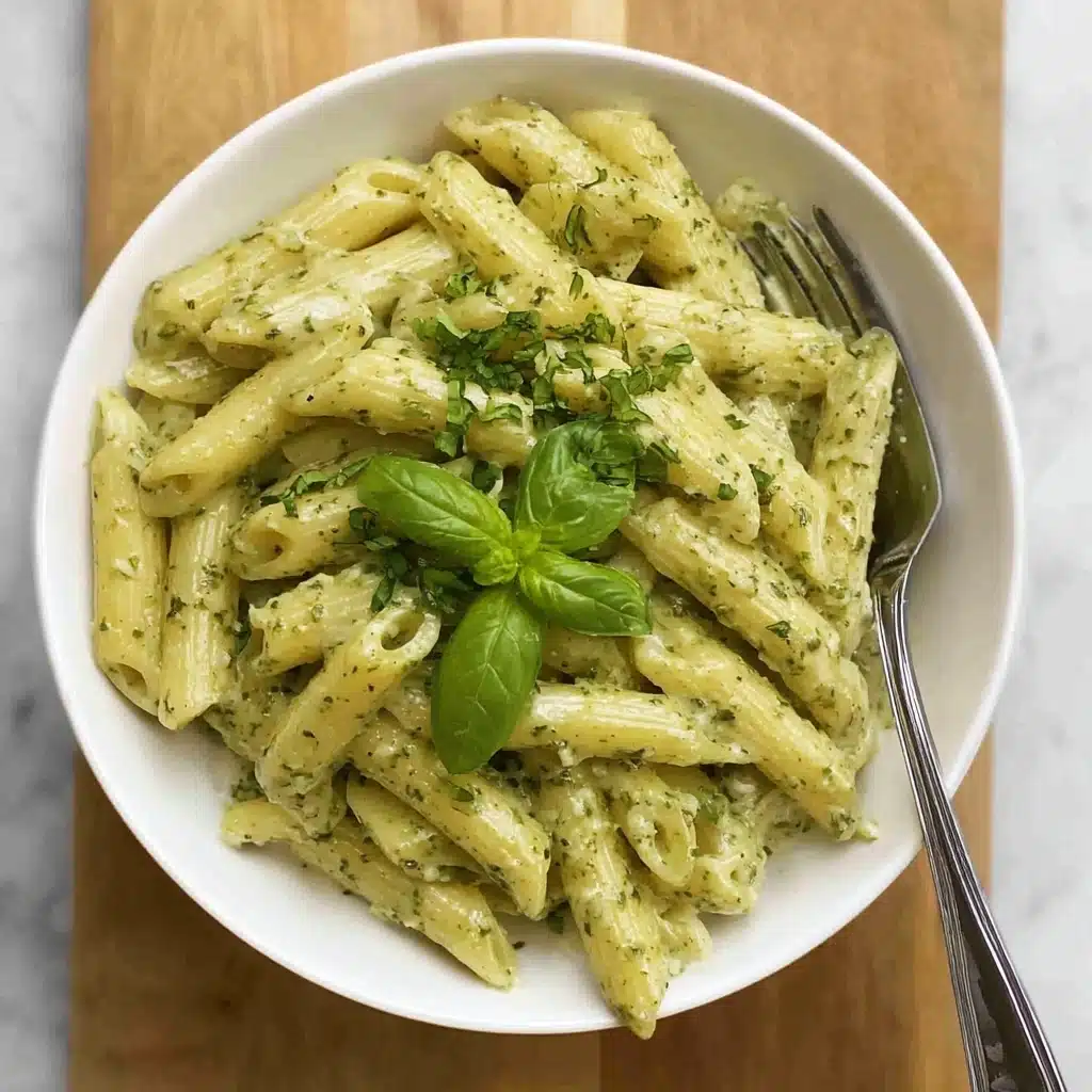 Creamy Pesto Pasta Recipe - Recipe Image