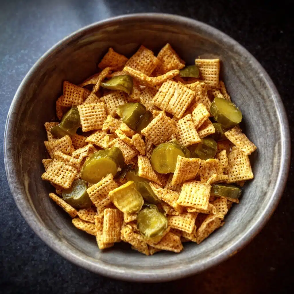 Dill Pickle Chex Mix Recipe - Recipe Image