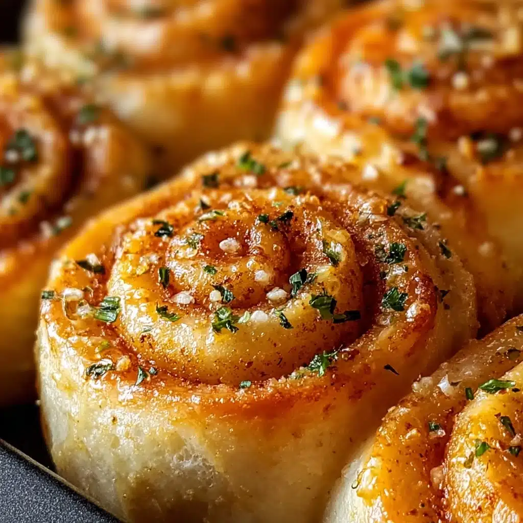 Garlic Parmesan New York Pizza Rolls Recipe - Recipe Image
