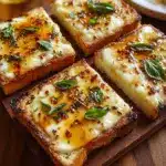 Hot Honey Garlic Bread Pizza Recipe