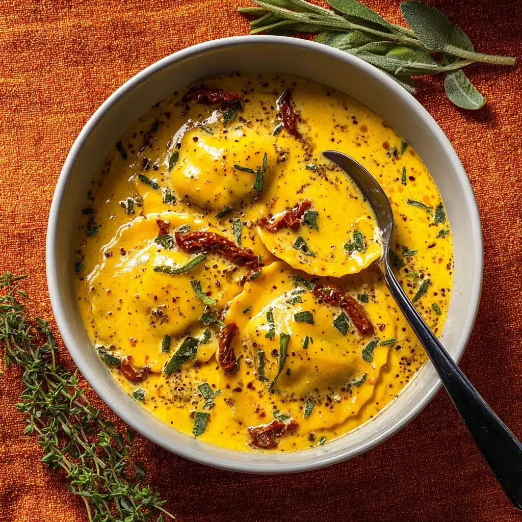 Cozy Tuscan Ravioli Soup Recipe - Recipe Image