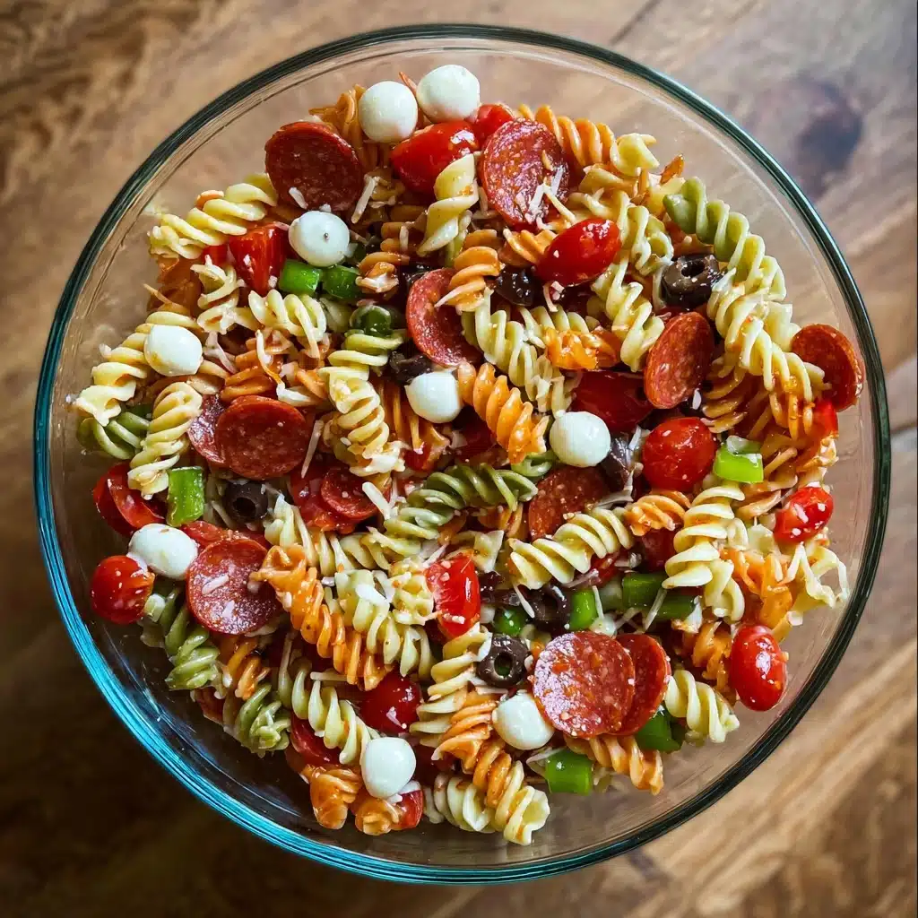 Healthy Italian Pasta Salad Recipe - Recipe Image