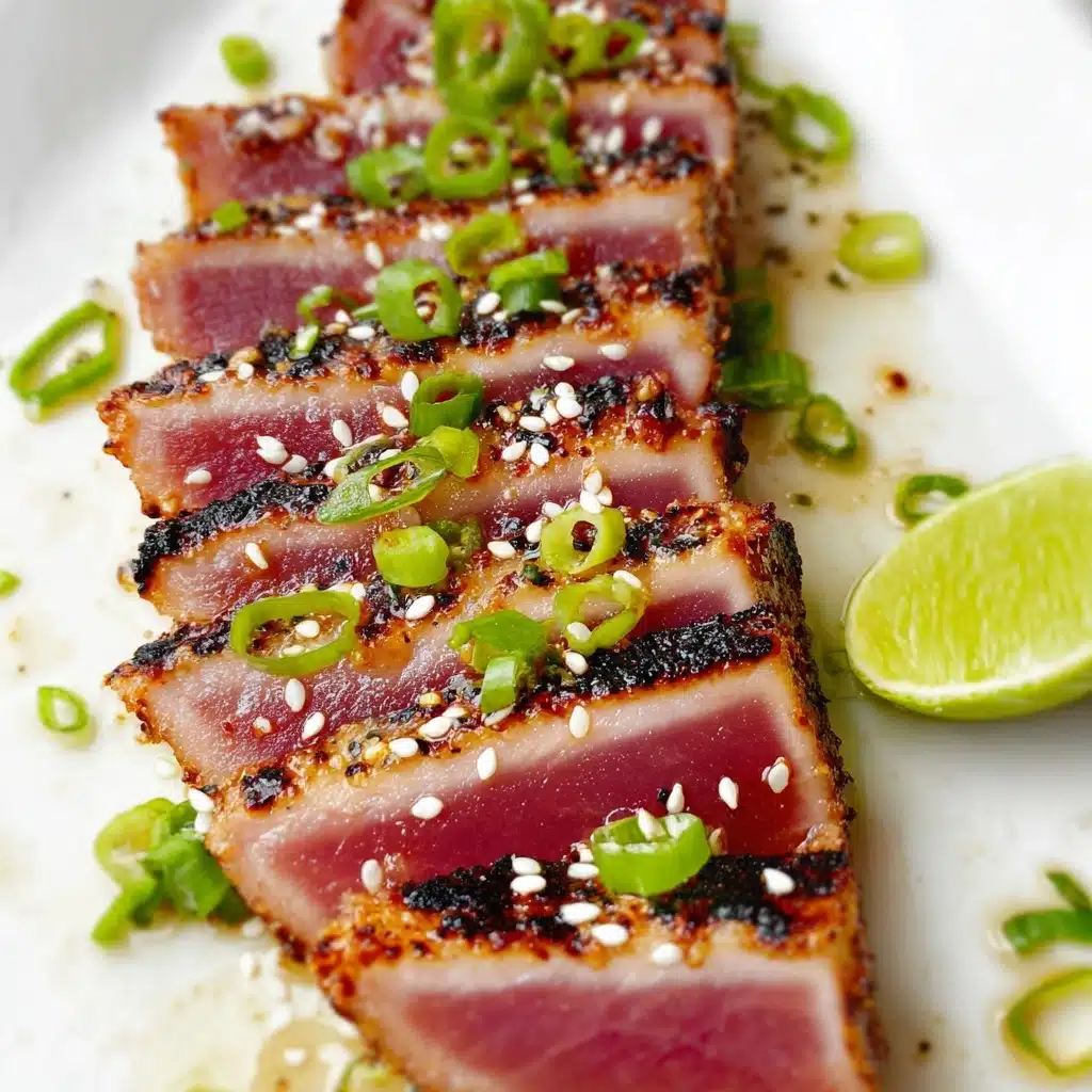 Six-Minute Seared Ahi Tuna Steaks Recipe - Recipe Image
