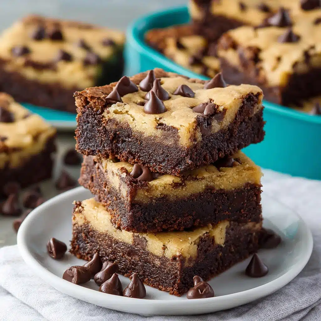 Chocolate Chip Cookie Brownies Recipe - Recipe Image