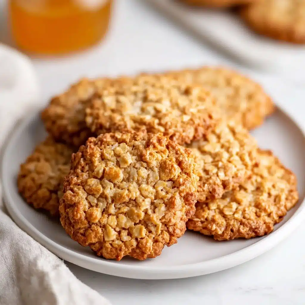 Delicious Honey Oatmeal Cookies Recipe - Recipe Image