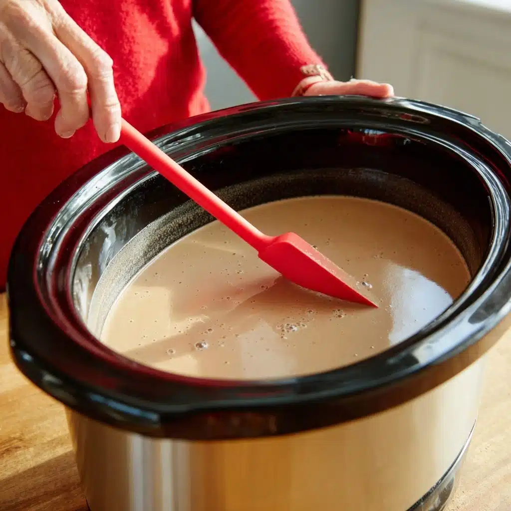 Creamy Crock Pot Hot Chocolate Recipe - Recipe Image