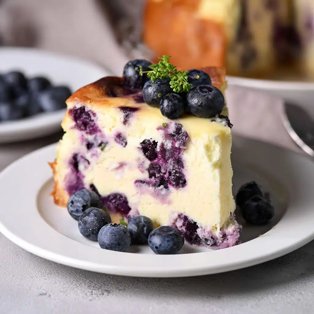 Easy Blueberry Yogurt Cake Recipe - Recipe Image