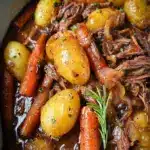 Crock Pot Roast with Potatoes and Carrots Recipe