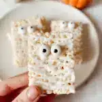 Mummy Rice Krispies for Halloween (Healthier, Sugar Free) Recipe