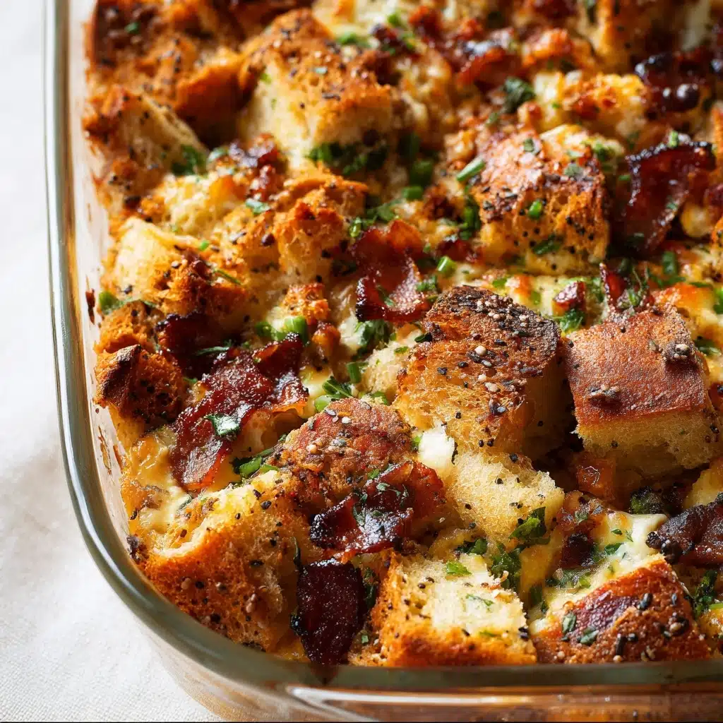 Everything Bagel Breakfast Sandwich Casserole Recipe