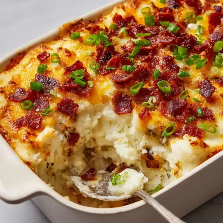 Loaded Mashed Potato Casserole Recipe
