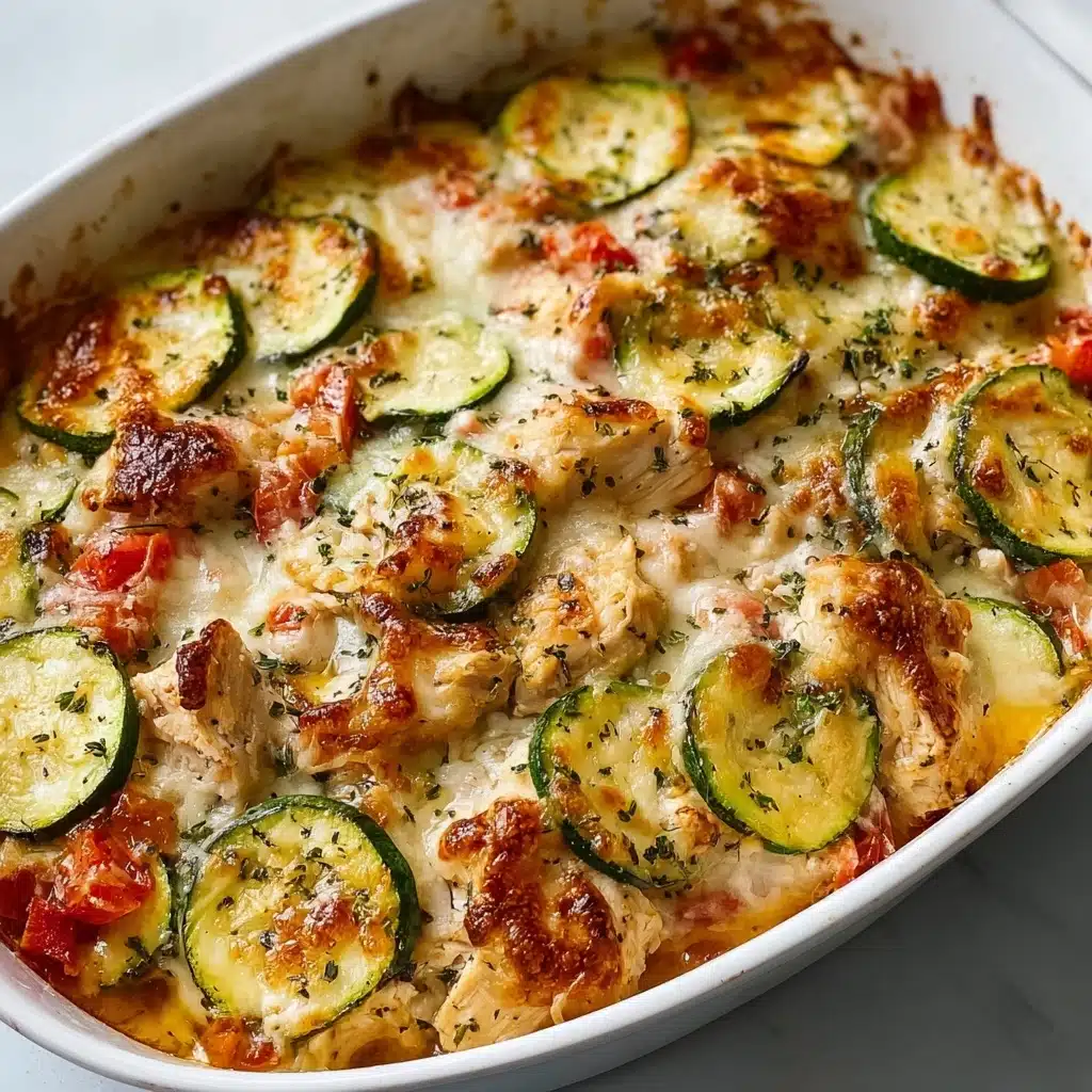Mediterranean Chicken Zucchini Bake Recipe - Recipe Image