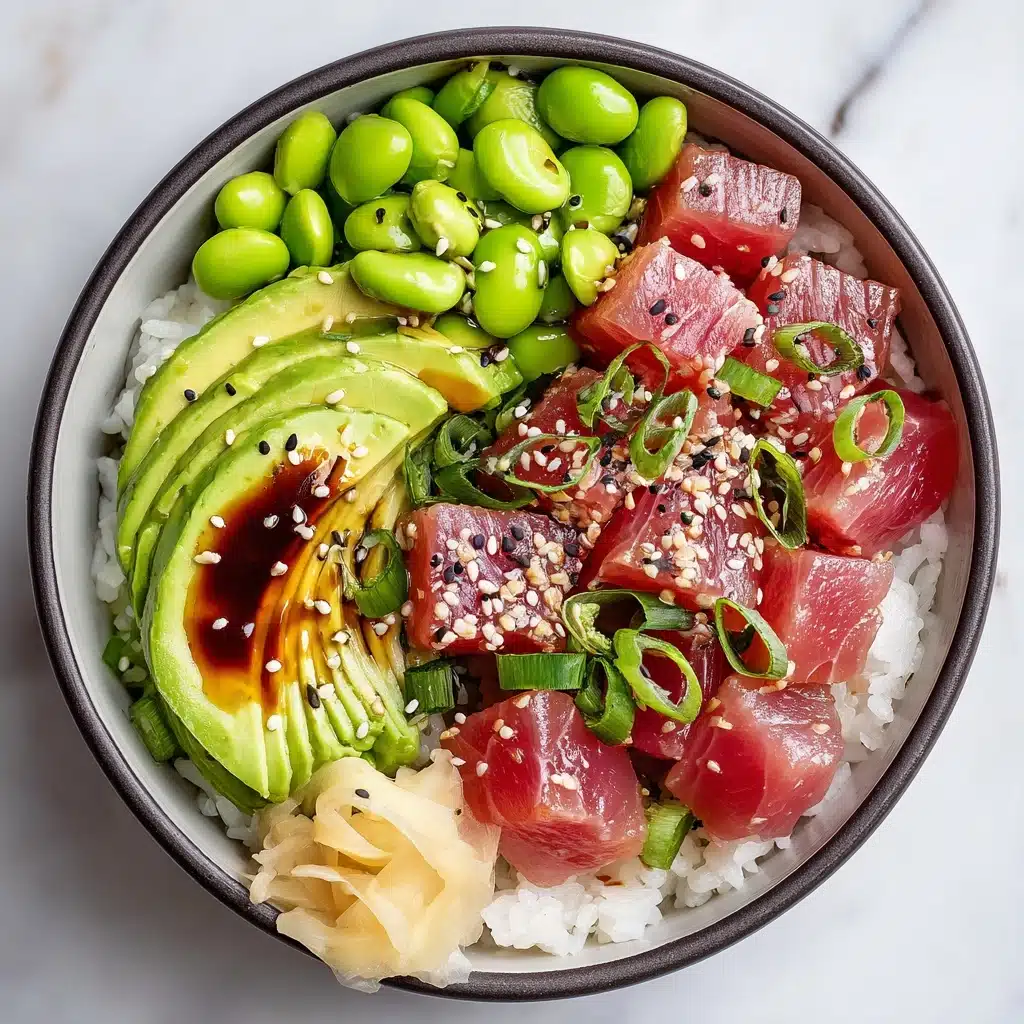 Tuna Sushi Bowl Recipe - Recipe Image