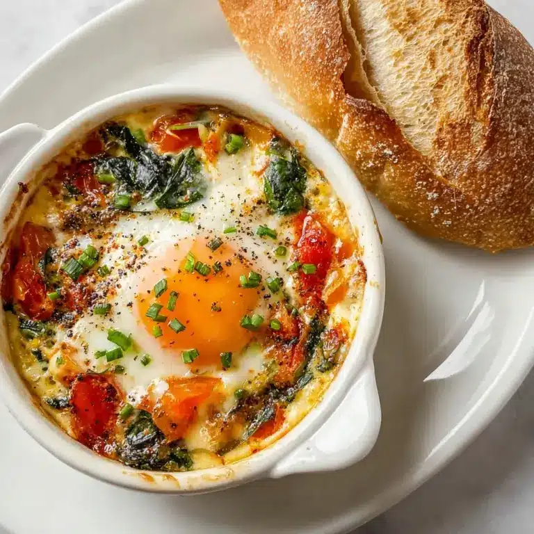 Baked Feta Eggs Recipe