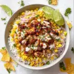 Street Corn Chicken Rice Bowl Recipe